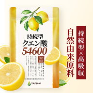 クエン酸 54,600mg サプリ 持続型処方 国内製造 Herbase（ハーベース）