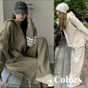 スウェット セットアップ レディース スエット上下 ジャージ パーカーセットアップ 上下 ジョガーパンツ かわいい トラックジャケット ジャージレディース ジャージセットアップ レディー