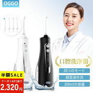 ＼★父の日特典 クーポンで1点あたり2,320円!!／ウォッシャー 口腔洗浄器 Type-C充電式 IPX7防水 4モード…