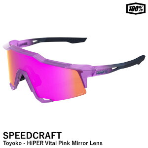 �y���������z100%�i�����n���h���b�h�j 60007-10061 SPEEDCRAFT Toyoko�|HiPER Vital Pink Mirror Lens �X�s�[�h�N���t�g �T���O���X