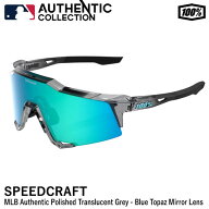 【即日発送可】100%（ワンハンドレッド） 60007-10076 SPEEDCRAFT MLB Authentic Polished Translucent G…