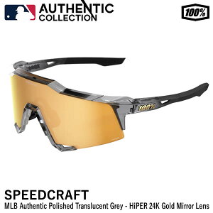 �y���������z100%�i�����n���h���b�h�j 60007-10077 SPEEDCRAFT MLB Authentic Polished Translucent Grey - HiPER 24K Gold Mirror Lens �X�s�[�h�N���t�g �T���O���X