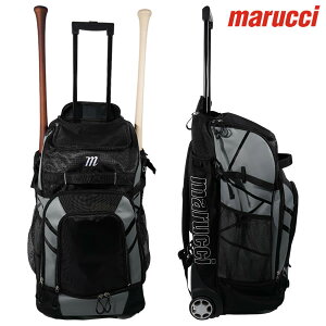 �y���������zmarucci MBCNVYWBJ �z�C�[���t���o�b�g�p�b�N CONVOY WHEELED BAT PACK JAPAN BLACK �o�b�g6�{���[�\ �L���X�^�[�o�b�O �L���b�`���[�M�A�o�b�O �}���` �싅 �\�t�g�{�[��