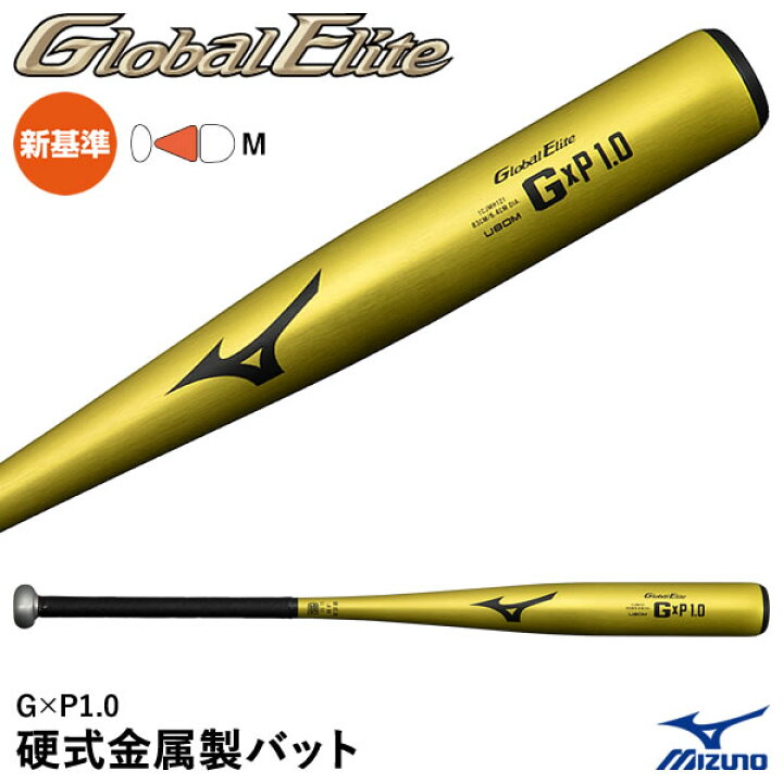 楽天市場】ミズノ（MIZUNO） 1CJMH121 硬式金属製バット G×P1.0 