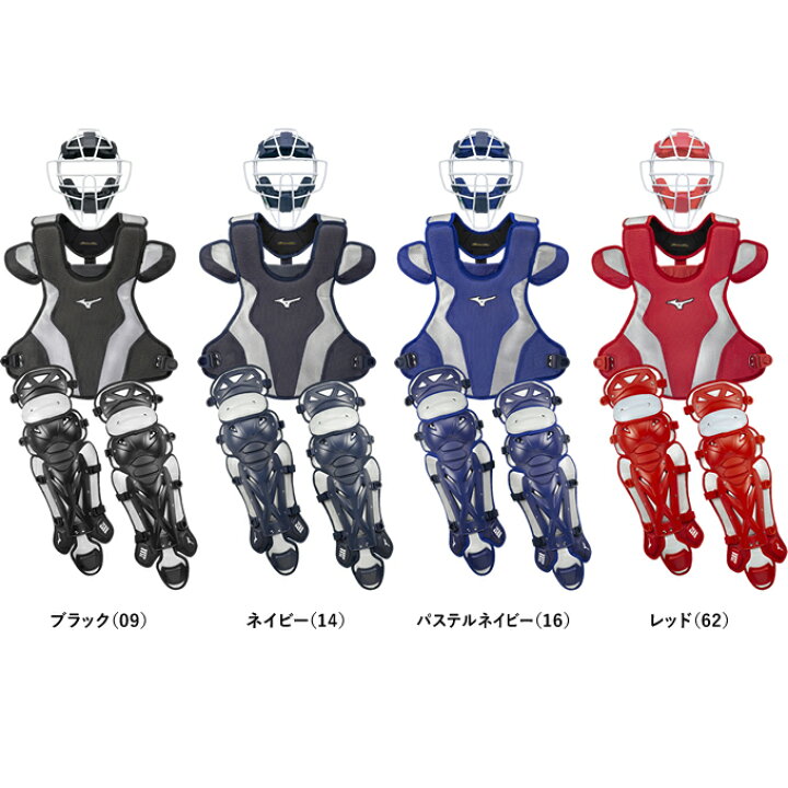 楽天市場】【即日発送可】ミズノ（MIZUNO） 軟式キャッチャー防具 3点 