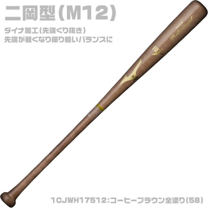 楽天市場】ミズノ（MIZUNO） 1CJWH175 硬式用木製バット メイプル 