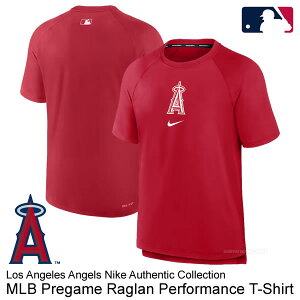 yziCLiNIKEj vQ[TVc `[S  T[XEG[X Dri-FIT Pregame Raglan Performance T-Shirt MLB Los Angeles Angels Authentic Collection 013B-62Q-ANG-WYF 싅