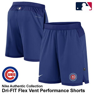 �y���������z�i�C�L�iNIKE�j �V���[�g�p���c �V�J�S�E�J�u�X Dri-FIT Flex Vent Performance Shorts MLB Chicago Cubs Authentic Collection �n�[�t�p���c �Z�p�� NACA-11TG-EJ-8WG �싅