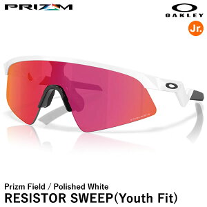 �y���������zOAKLEY�i�I�[�N���[�j OJ9015-0328 RESISTOR SWEEP Youth Fit ���W�X�^�[�X�E�B�[�v ���[�X�t�B�b�g Prizm Field/Polished White �W���j�A�p�T���O���X �L�b�Y����