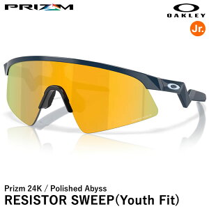 �y���������zOAKLEY�i�I�[�N���[�j OJ9015-0528 RESISTOR SWEEP Youth Fit ���W�X�^�[�X�E�B�[�v ���[�X�t�B�b�g Prizm 24K/Polished Abyss �W���j�A�p�T���O���X �L�b�Y����