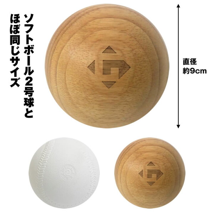楽天市場 あす楽対応 グラブ型付け木製ボール型 木球 グランドスラムオリジナル 野球用品 Gsz 01 野球用品 グランドスラム