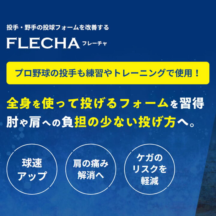 楽天市場】【即日発送可】FLECHA フレーチャ 革新的な投球練習ギア 