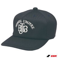 エスエスケイ（SSK） BSC367 JSBB 塁審用帽子 六方オールメッシュ 審判用 アンパイア キャップ 野球 2026SS
