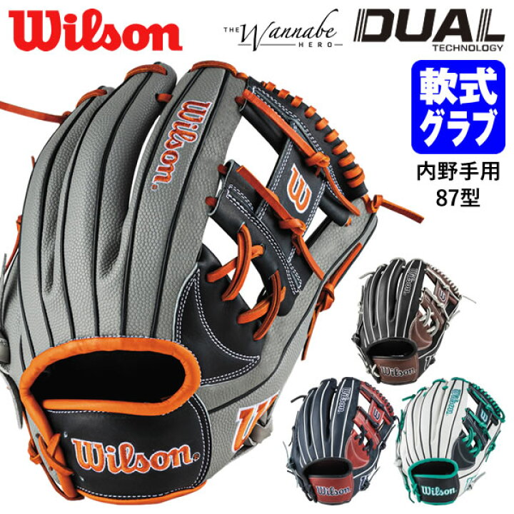 楽天市場】【即日発送可】ウイルソン（Wilson） RHJ87H 一般軟式用 