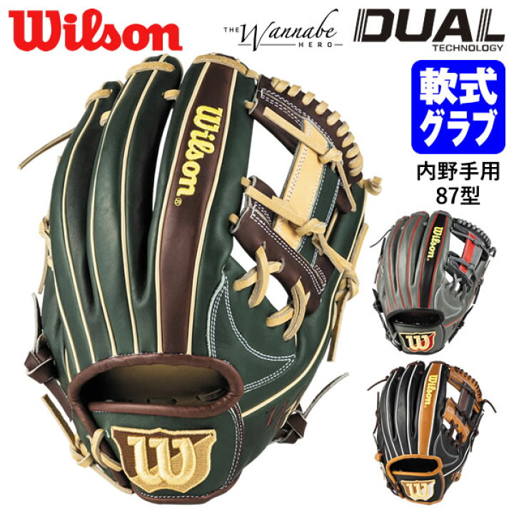 楽天市場】【即日発送可】ウイルソン（Wilson） RHY87H 一般軟式用 