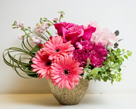 スタンダードアレンジメント　Lサイズ　ピンク