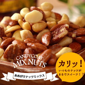 あめがけナッツミックス スイーツ 送料無料 お試し アーモンド カシューナッツ マカダミアナッツ ピーカンナッツ ミックスナッツ ナッツ