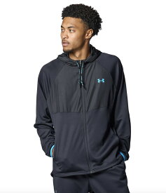 UAアーマーフリース マックス フルジップ フーディー/ジョガーパンツ上下セット