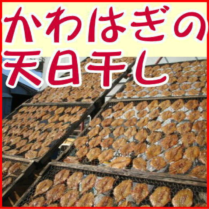市場 かわはぎ醤油干し 沼津無添加カワハギ干物産地直送 駿河湾特急 ウマヅラはぎ