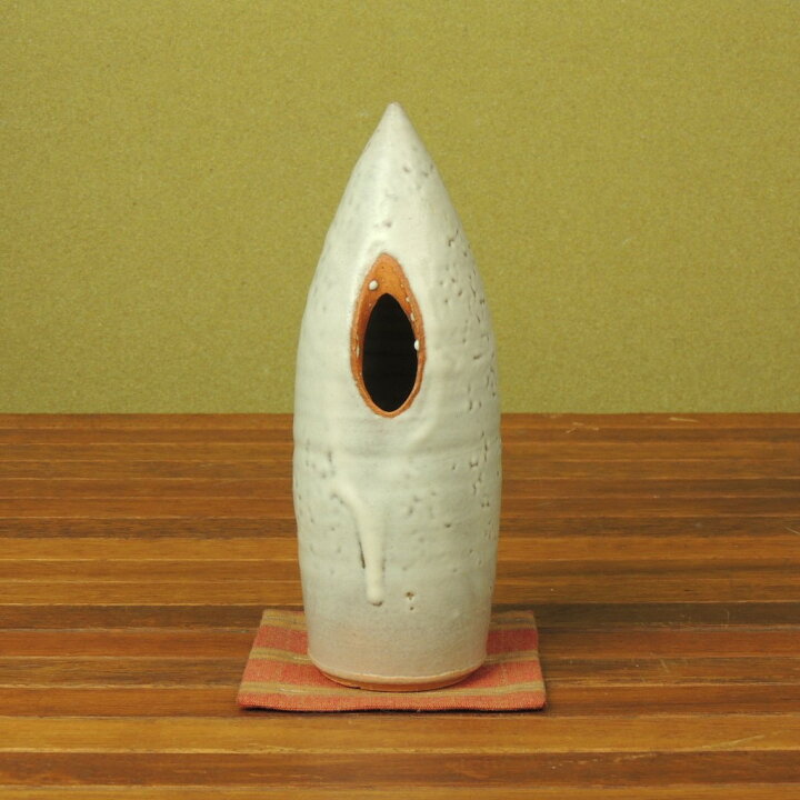 楽天市場】萩焼 伸郎作 花入れ 花瓶 木箱入り : 萩焼工房 土和窯