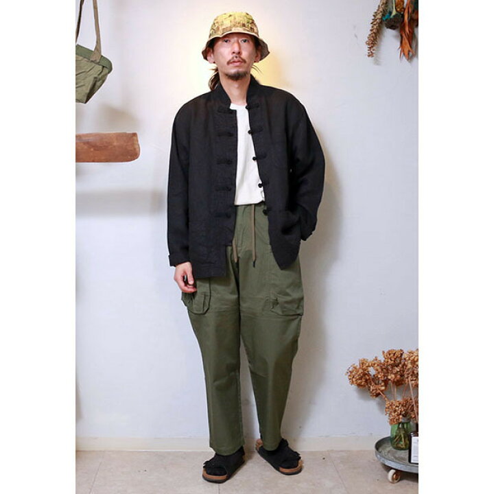 楽天市場】【 CWORKS Wall Linen French China Jacket 】シーワークス 