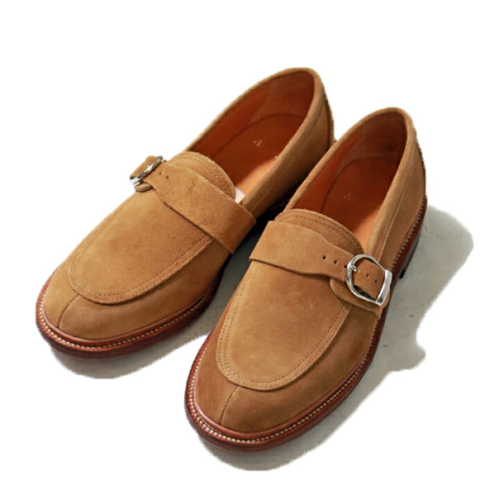 楽天市場】【 Makers OAK メイカーズ モンク ストライプ ローファー 