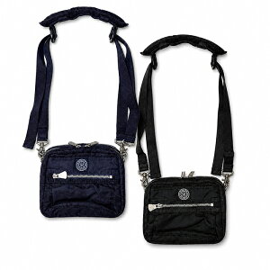 Porter Classic SUPER NYLON SHOULDER BAG MINI �|�[�^�[�N���V�b�N �X�[�p�[�i�C�����V�����_�[�o�b�O �~�j�iBLUE�j�iBLACK�j[PC-015-3701]