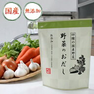 野菜のおだし 無添加 出汁 1袋(24包) レシピ集付 出汁粉 4種の国産野菜 だしパック ダシ だし粉 洋食だし…
