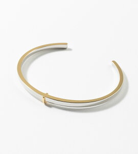 IMA LINK �o���O�� �u���X���b�g �V���o�[ �y�A�A�N�Z SV925 �o�C�J���[ �S�[���h Bangle �A�N�Z�T���[