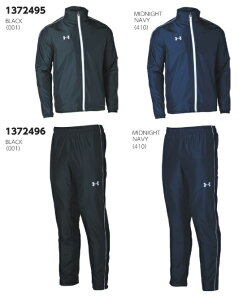 【5着以上購入で刺繍無料】アンダーアーマー ウィンドブレーカー ブレーカー ウェアー〔underarmour1372495 1372496〕防寒着 ウォーマー ブレーカー ピステ 上下セット チームサーマルジャケット