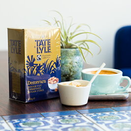 TATE&LYLE(テイト&ライル)デメラーララフカットシュガーキューブ500gフェアトレード商品スペシャルティコーヒーにお勧めの砂糖