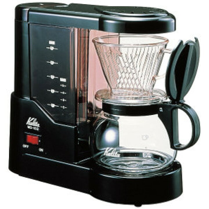 楽天市場】Kalita コーヒーメーカー MD-102N浄水機能付 ミル付き 5杯用  