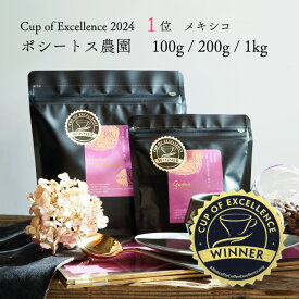 1/24までクーポン有【数量限定】グランクリュコーヒー豆・粉メキシコ ポシートス農園（100g / 200g / 1kg）品種：ゲイシャ精製：エクスペリメンタル ナチュラル焙煎度：浅煎りCOE Mexico Pocitos / Geisha / Experimental Natural送料無料