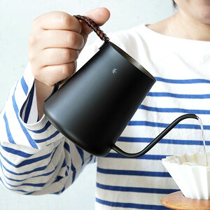 TSUBAME Drip pot colors Black 600ml / MB �c�o�� �R�[�q�[�h���b�v�|�b�g �u���b�N 2�`4�t�X�e�����X�� �ق̎����� / �V�������s / �n���h�h���b�v / �P�g�� ���΁EIH�g�p�s��