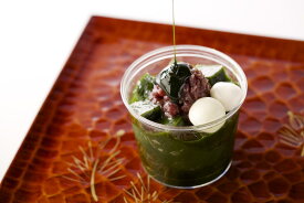 京都宇治　辻利兵衛本店　やまりぜりぃ 4個入（白玉・小豆餡入り抹茶ゼリー）