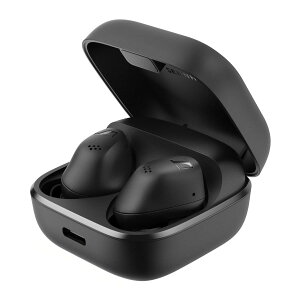 �[���n�C�U�[ Sennheiser ���C�����X�C���z�� ACCENTUM True Wireless �u���b�N �����\�h���C�o�[ 28���ԍĐ� �n�C�u���b�h�m�C�Y�L�����Z�����O �O����荞�݋@�\ bluetooth 5.3 IP54 �|�P�b�g�T�C�Y ���C