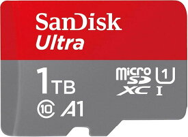 SanDisk microSDXCカード 1TB Ultra A1 V30 U3 Class10対応 高速転送 スマートフォン タブレット ドローン 4K動画 フルHD動画撮影 大容量 データ保存 microSDカード マイクロSDXC SDSQUAC-1T00-GH3MA