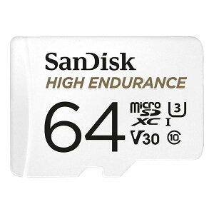 �������ʕi SanDisk microSD�J�[�h 64GB ���ϋv High Endurance SDSQQNR-064G-GH3IA