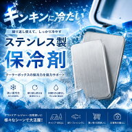 即日出荷 ステンレス 保冷剤【アイスパック アウトドア キャンプ 保冷ボックス クーラーボックス お弁当 …
