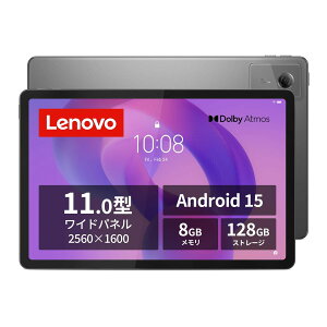 Lenovo Idea Tab �^�u���b�g (11�C���` ���C�h �p�l�� MediaTek Dimensity 6300 �v���Z�b�T�[ 8GB 128GB Wi-Fi���f��) ���i�O���[ ZAFR0046JP �yAndroidOS�z