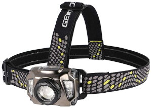 GENTOS(�W�F���g�X) LED �w�b�h���C�g USB�[�d��/�P4�d�r �y���邳380~670���[����/���p�_��2.5~3����/�ϐo/�h�H�z �A�N�X���C AR-100H/AR-243HD/AR-F343HD