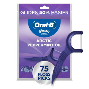 Oral-B�O���C�h �z���C�g�f���^���t���X�E�s�b�N�X Oral-B Glide White Dental Floss and Picks