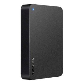 東芝(TOSHIBA) Canvio 4TB USB3.2(Gen1)対応 ポータブルHDD PC/TV対応 バッファローサポート 国内メーカー 故障予測 外付け Mac ブラック HD-TPA4U3-B/N