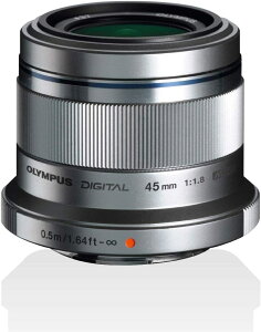 OLYMPUS �P�œ_�����Y M.ZUIKO DIGITAL 45mm F1.8 �V���o�[