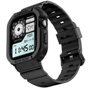 amBand (�A���o���h) MF �o���h�t���X�|�[�c�P�[�X Apple Watch�V���[�Y9/8/7(41mm)/�V���[�YSE2/SE/6/5/4 (40mm)/�V���[�Y3(38mm)�ɑΉ� ���j�Z�b�N�X �t�����[