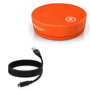 BoxWave�P�[�u�� Skyroam Solis Global WiFi Hotspot�Ή� - DirectSync - USB 3.0 A - USB 3.1 Type C�AUSB C�[�d����ѓ����P�[�u�� - 6�t�B�[�g - �u���b�N