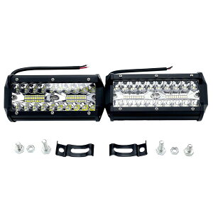 Crown Doris LED��Ɠ� 120W ���[�N���C�g 12V/24V �_�Ƌ@�B �D�� ������ �W���� �h���h�o IP67 2�� �L�����v �A�E�g�h�A