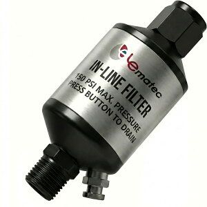 LE LEMATEC �G�A�R���v���b�T�[�E�H�[�^�[�Z�p���[�^�[�A�N���[���h���C�G�A�𐶐��A�r���ٕt�� AI303 �G�A�R���v���b�T�[�t�B���^�[��i150PSI