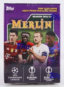 2021-22 Topps UEFA Champions League Merlin Soccer Card Blaster Box �g�b�v�X �`�����s�I���Y ���[�O �}�[���� �T�b�J�[ �J�[�h �u���X�^�[�{�b�N�X