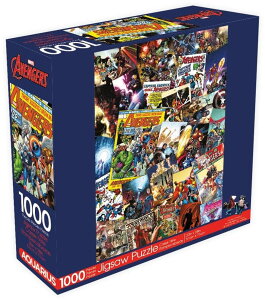 Marvel Avengers 1000 Piece Jigsaw Puzzle by AQUARIUS (�}�[�x�� �A�x���W���[�Y �W�O�\�[�p�Y���j [���s�A���i]